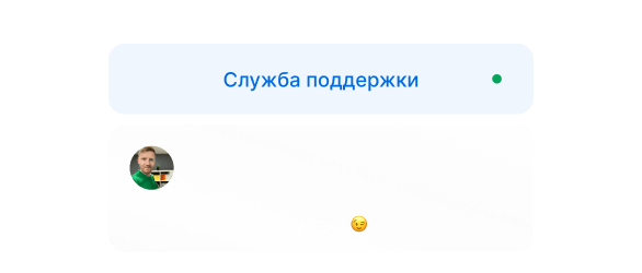 Онлайн поддержка 24/7 по любым вопросам